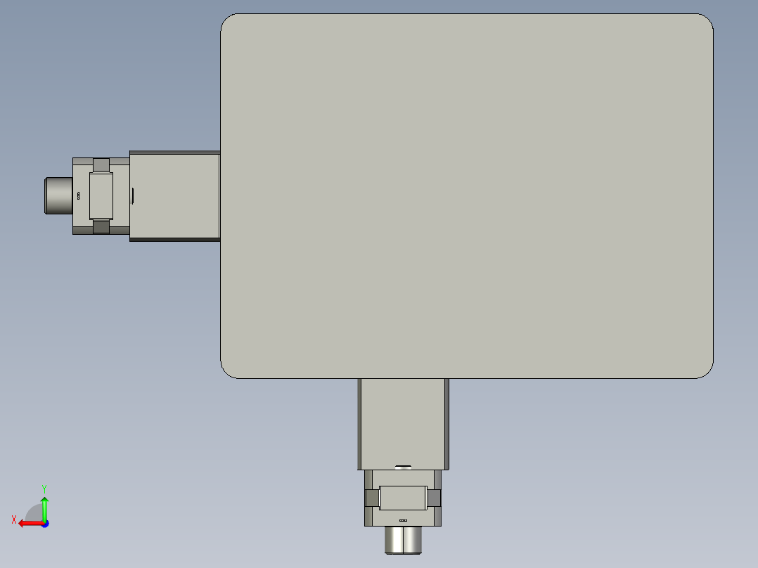B2004050-小型Proxxon MF70数控铣床后视图