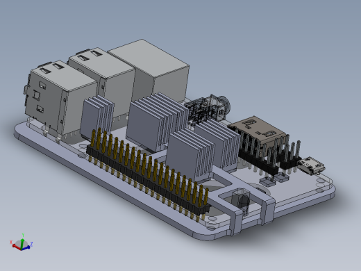 aml s905x cc le土豆支架带散热器13