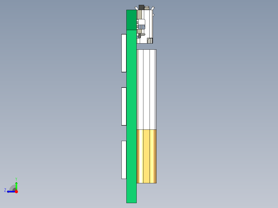 瑜伽脉冲闪光灯110右视图