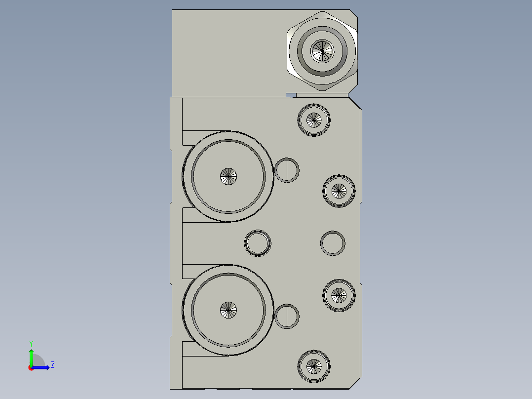 HLQ20X40SAS(0)+()左视图