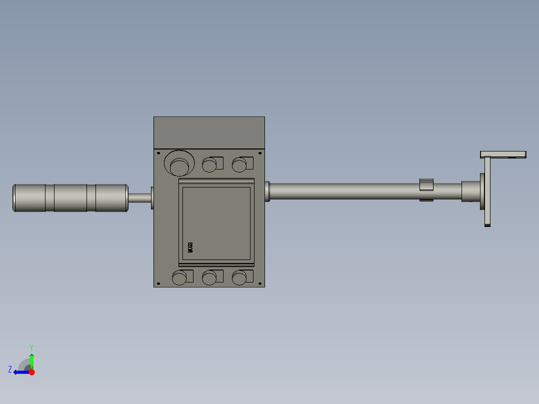 人机控制界面组件-bx右视图