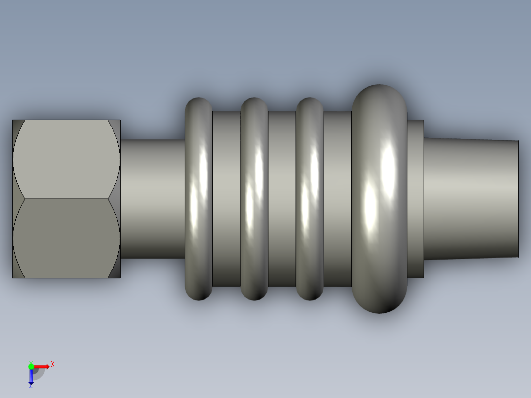 MBV-03-B(手推閥)俯视图