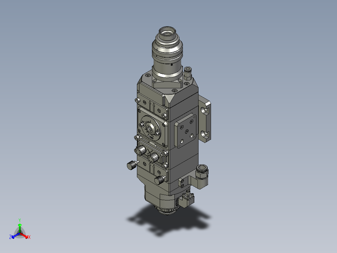 Y-切割头--LC209F150主视图