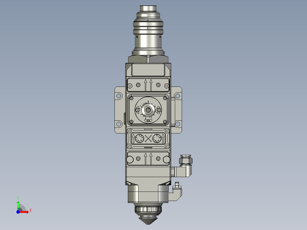 Y-切割头--LC209F150前视图