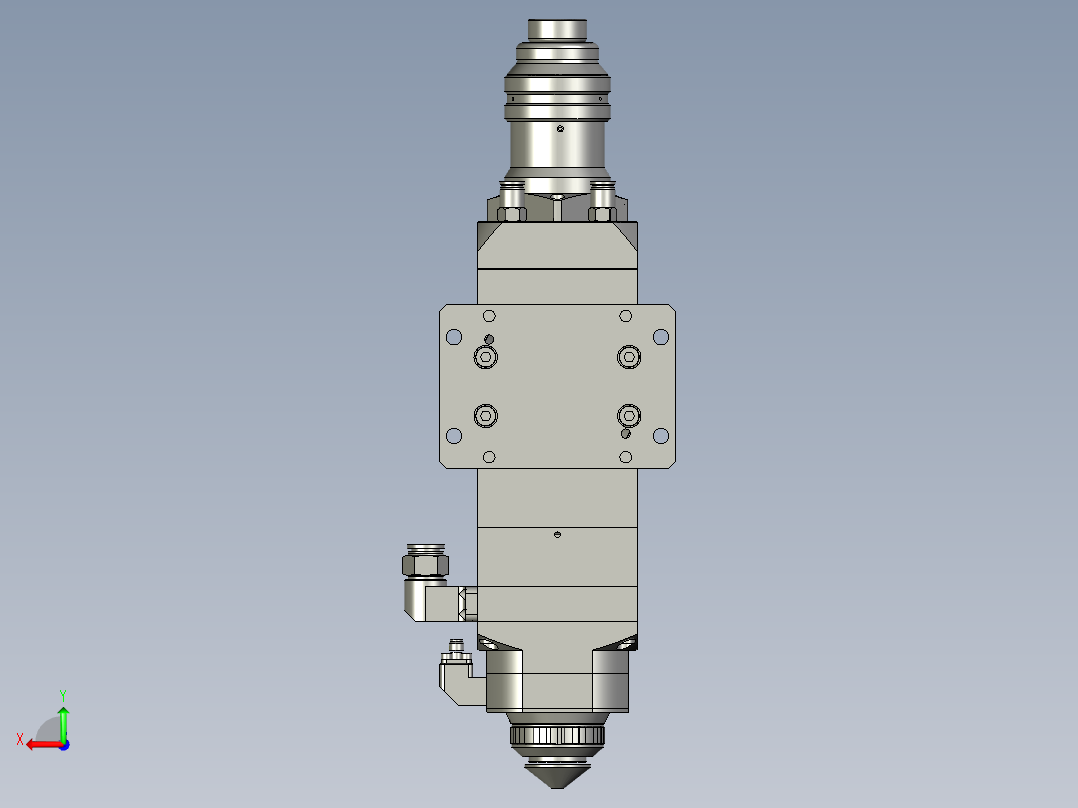Y-切割头--LC209F150后视图