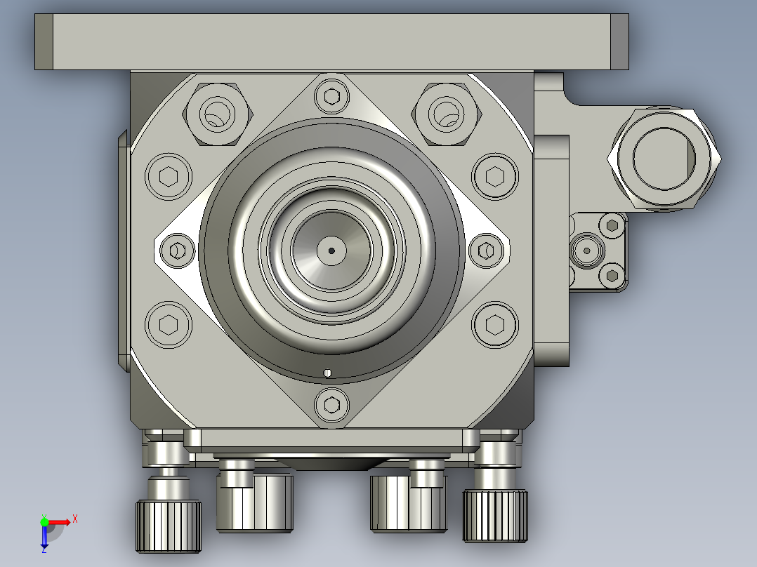 Y-切割头--LC209F150俯视图