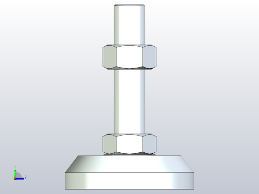 脚杯WAD82-D100-M24-L100左视缩略图