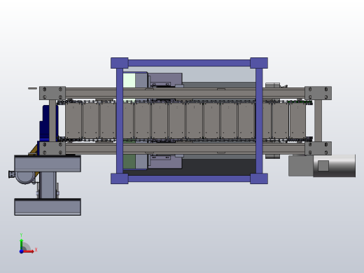 5kg大米包装机-三维SW前视缩略图
