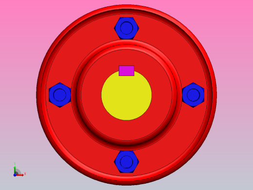 法兰联轴器类型2前视缩略图