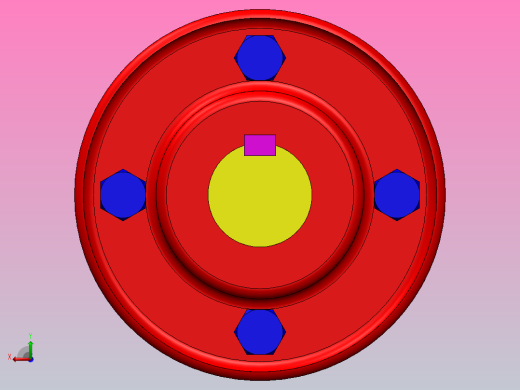 法兰联轴器类型2后视缩略图