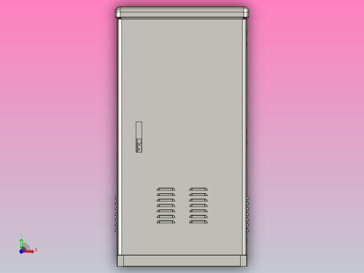户外柜[户外柜]前视缩略图