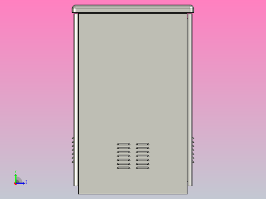 户外柜[户外柜]左视缩略图