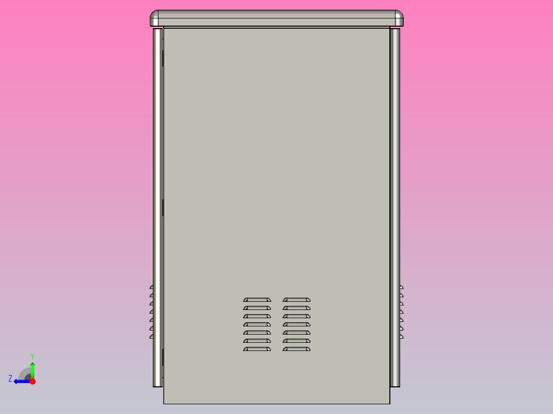 户外柜[户外柜]右视图