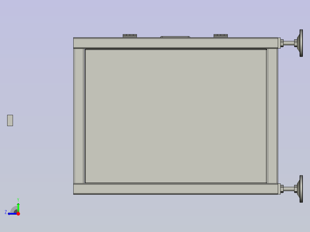校直单元右视图
