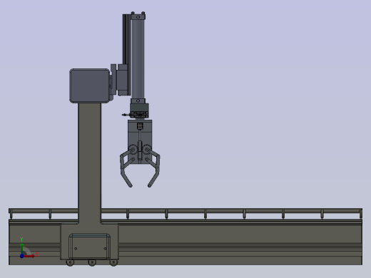 光伏组件层压机硅胶板升降机的设计前视缩略图