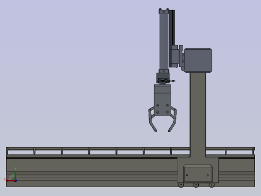 光伏组件层压机硅胶板升降机的设计后视缩略图