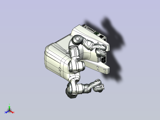 ABB机械手 -IRB-14000-yumi 3D模型