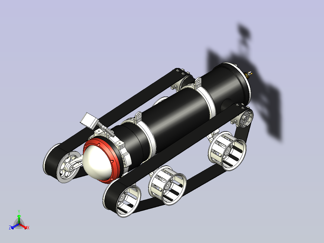 A0005201-用于海底检测的实验性爬行器主视图