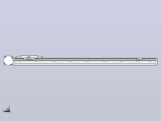 机器人皮带驱动直线轴TPA-GCB-150-P80-L950-DL-M75-N3右视缩略图