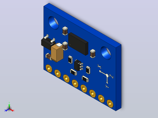 GY-511  LSM303DLHC电子罗盘3D加速计和3D磁力计模块