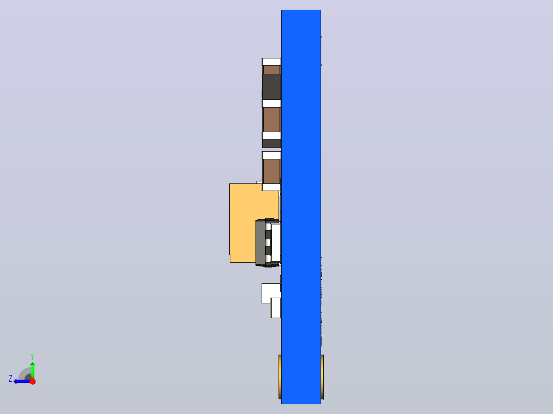 GY-511  LSM303DLHC电子罗盘3D加速计和3D磁力计模块右视图