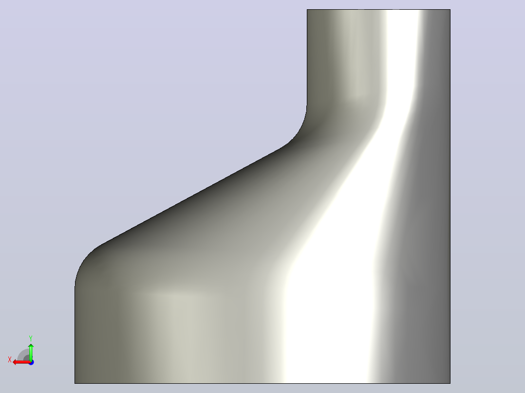 R(E) 大小头（偏心）[3X1]后视图