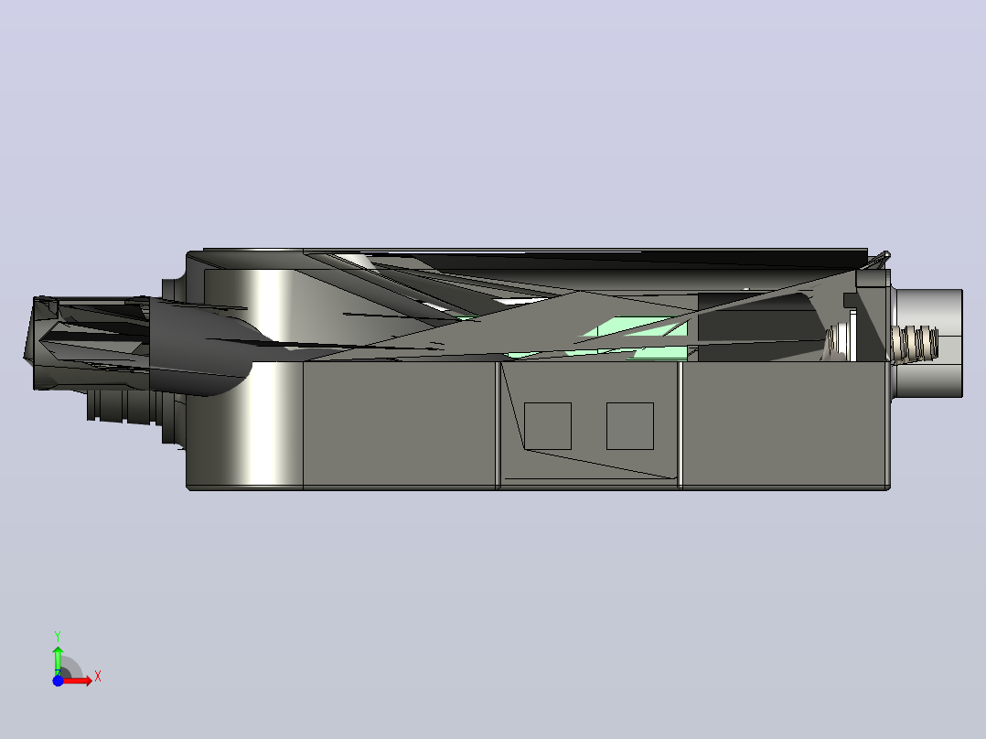 模块化电路连接器VGA DB15-Macho前视图