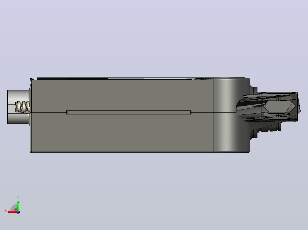模块化电路连接器VGA DB15-Macho后视图