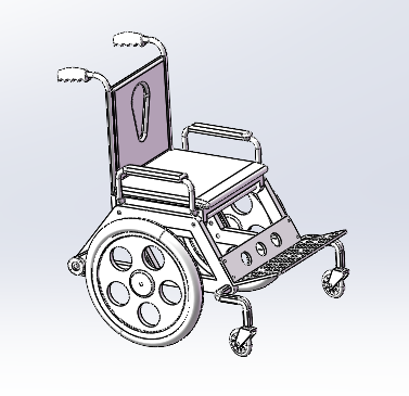 医用轮椅模型缩略图