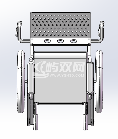 医用轮椅模型缩略图