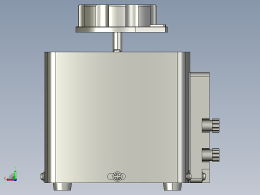 TDGC2-0.2接触调压器三维模型202011后视缩略图
