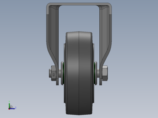 脚轮Colson-2_03408_444左视缩略图