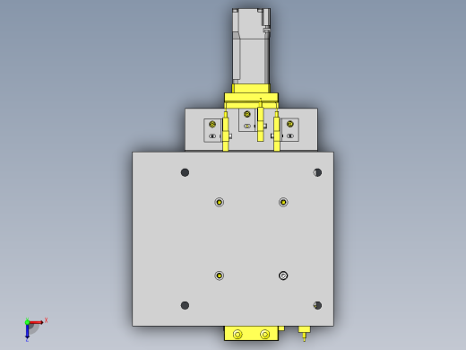 XYθ滑台俯视缩略图