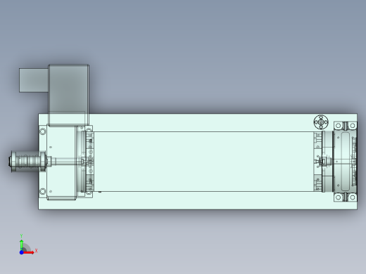 四轴转台液压夹具前视缩略图