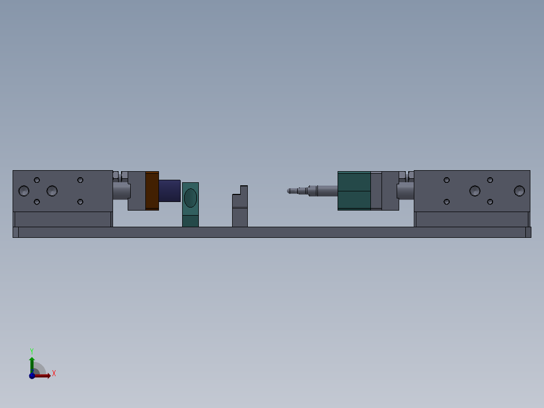 整形工装前视图