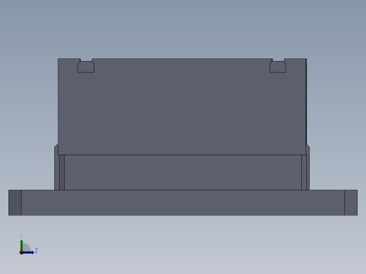整形工装左视缩略图