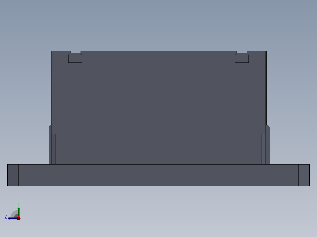 整形工装右视图