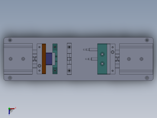 整形工装俯视缩略图