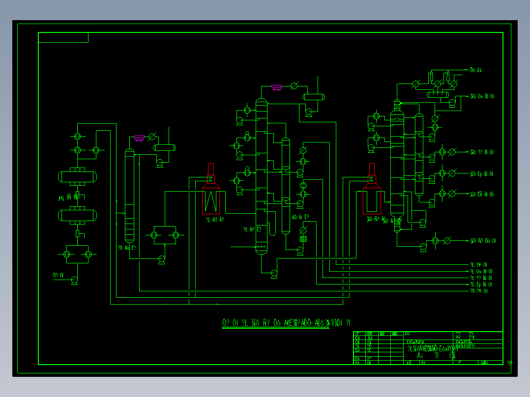 精选CAD化工图块集_