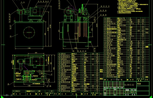 小型液压站全套图纸缩略图