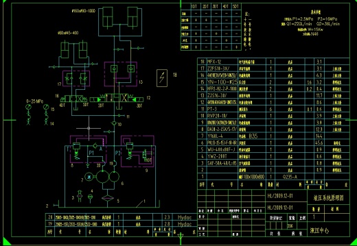 小型液压站全套图纸缩略图