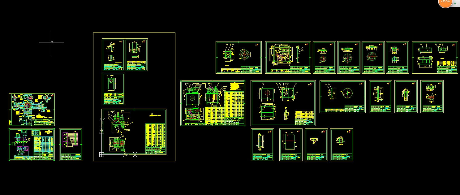 小型液压站全套图纸