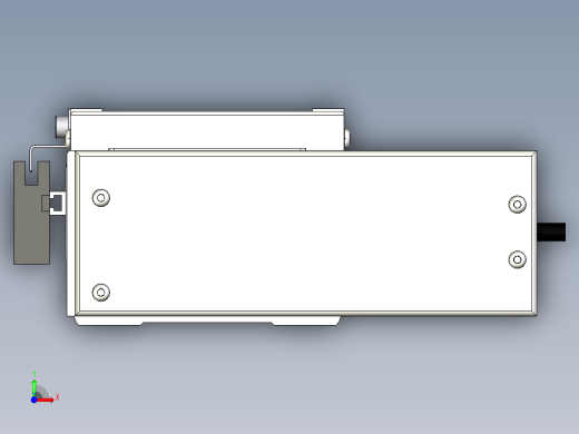 Toyo东佑达直线模组-ECH12-100-BL-100W前视缩略图