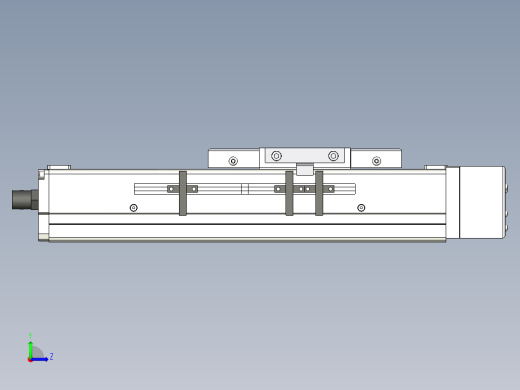 Toyo东佑达直线模组-ECH12-100-BL-100W左视缩略图