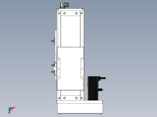 Toyo东佑达直线模组-ECH12-100-BL-100W俯视缩略图