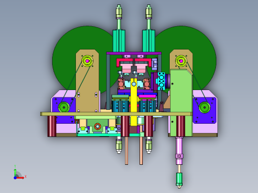 同轴电缆剥线切线送线机前视缩略图