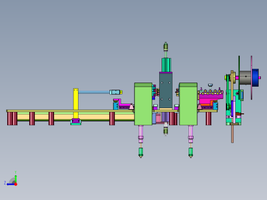 同轴电缆剥线切线送线机右视缩略图