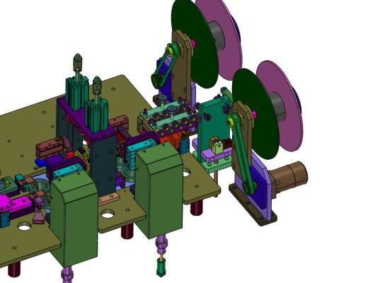 同轴电缆剥线切线送线机缩略图