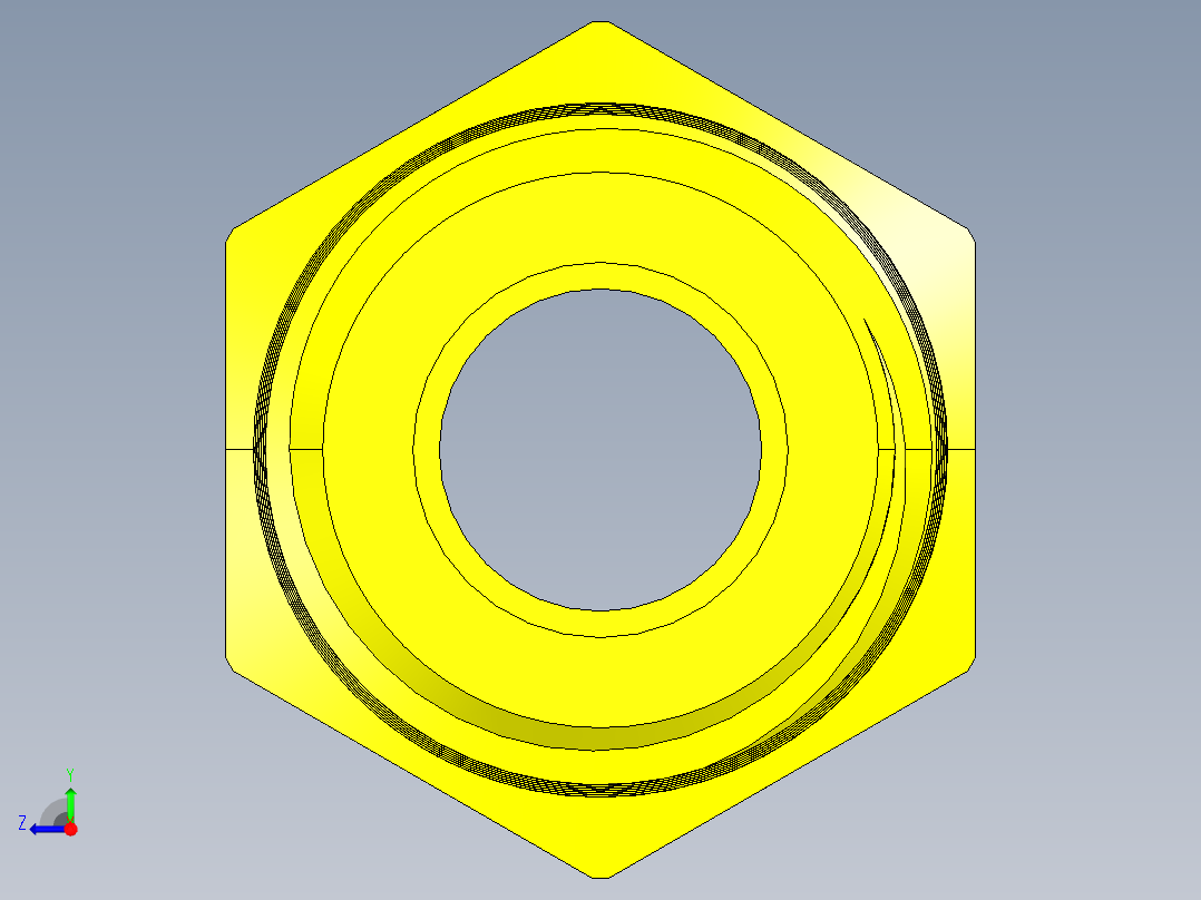 喇叭形 45D 半接头连接器-FLARE 45D 1-4 Tube OD-7-16-20 x 1-8 NPT.STEP右视图