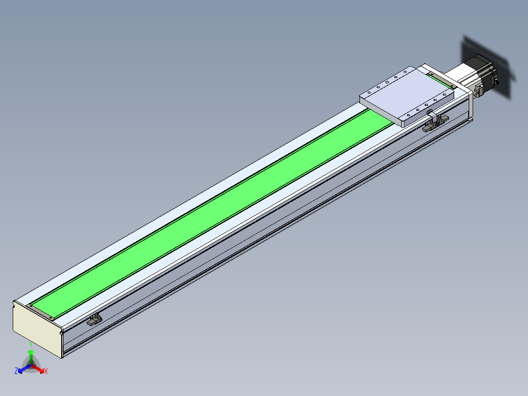 丝杠滑台-全封闭-EC17-Lx-C-S1150-BC-P75-D3正等轴测图